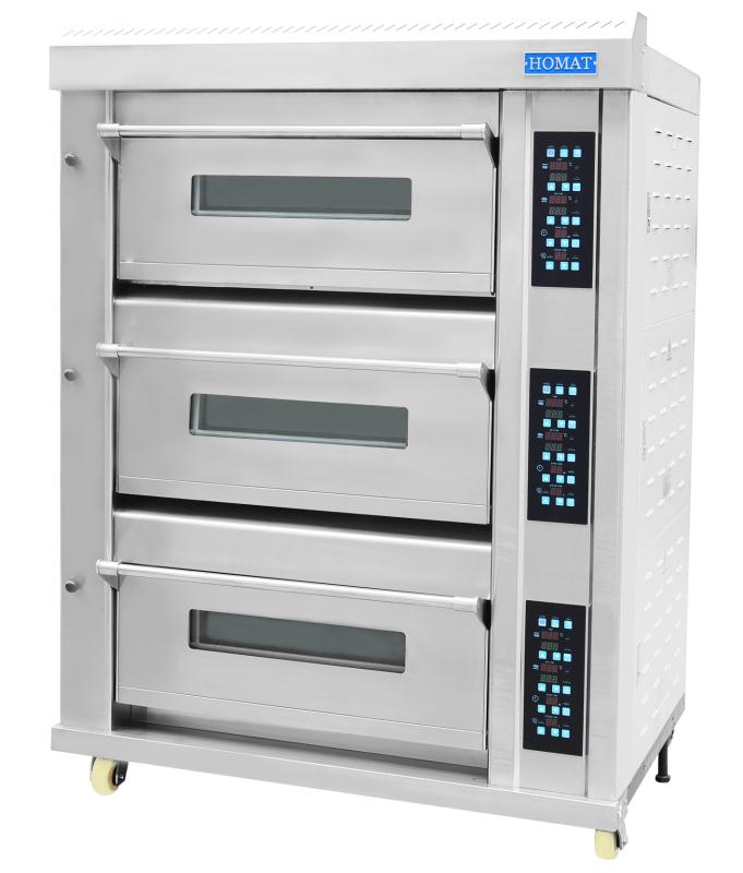 洛阳面包烤箱  煤气层炉 HM-803